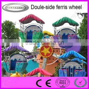 Manufacturer China Amusement Rides Double Sides Ferris Wheel For Sale thumbnail-3