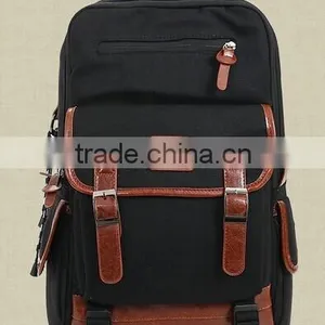 2016 Canvas Hiking Backpack, Mens Canvas Bag, Canvas Backpack thumbnail-3