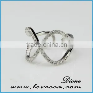 2015 Fashion Jewelry Ring!latest Weddingring Design !micro Pave Diamond Setting Ring-bling Bling Flower Diamond Ring thumbnail-5