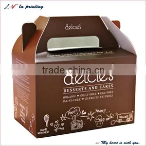 High Quality Taking Away Cake Boxes Box With Cmyk Printing in Shanghai thumbnail-1