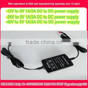 dc to dc Switch Power Supply -12VDC to 5V1A 2A 3A OEM Factory With CE,UL,SAA,CB,FCC,GS,KC,PSE Standard,low Cost thumbnail-2