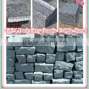 G654 Dark Grey Cube Stone thumbnail-1