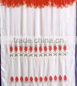 Polyester Embroidery Curtain With Lining thumbnail-1