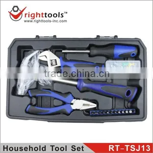 RIGHT TOOLS NEW SET RT-TSJ13 17 PCS HOUSEHOLD TOOL SET thumbnail-1