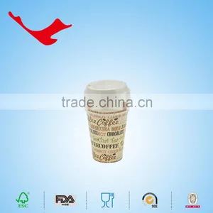 Print Paper Cup With Lid and Straw for Coffee Tea &beverage thumbnail-4