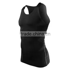 2015 New Products Gym Fitness T-shirt Quick Drying Men's Compression Fitness Clothes thumbnail-5