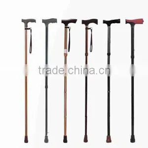 New Design Folding Aluminum Adjustable Walking Stick for Disabled thumbnail-2