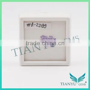 Loose Artificial Gems Stone #A2299 Round Brilliant Cut Nano Sital Gemstone for Jewellery Price thumbnail-3