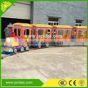 Amusement Park Games for Sale Electric Ride on Train With Tracks Train Electric thumbnail-6