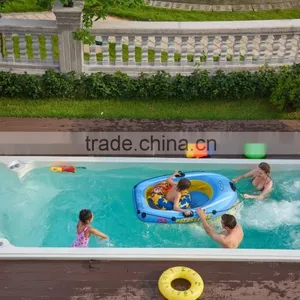 Large Outdoor Spa Pool Acrylic Massage Whirlpool Swim Spa Whirlpool Pool Spa Hot Tub thumbnail-2