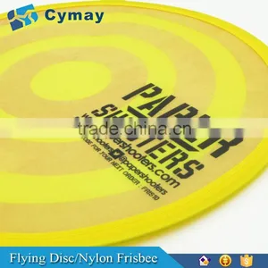 Custom Nylon Frisbee,foldable Frisbee, Fabric Frisbee, Flying Disc Blank thumbnail-5
