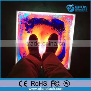 Pvc Vinyl Color Decorative Led Liquid Floor,led Lighting Liquid Dance Floor With Rechargeable Batteries thumbnail-3