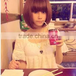 Hot Style Student Short Bob Wig Natural Looking Cheap Wigs thumbnail-1