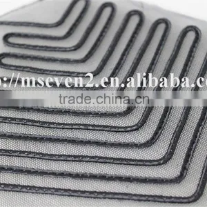 Hot Lace Embroidery Patch Trim in Black Color Shoulder Patches for Clothing thumbnail-4