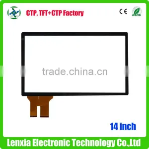 High Quality Capacitive Multi Touch Screen 14 Inch With EETI Controller thumbnail-1
