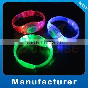 Fashionable Plastic Led Flashing Bracelet 2014 World Cup Brazil thumbnail-1
