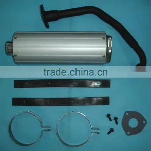 GY6 50CC 125CC 150CCGo Scooter Moped Exhaust Muffler thumbnail-1