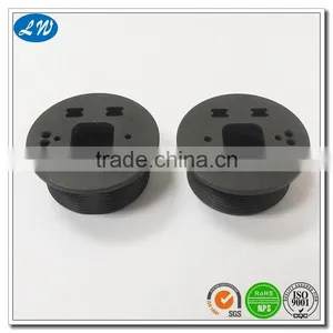 C360 Brass CNC Machining Black Coating for Pushbutton Switches thumbnail-1