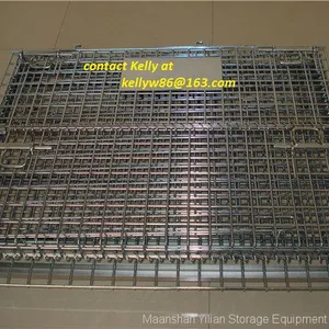Best-selling Hot Sale China Supplier Mesh Box Wire Cage Metal Bin Storage thumbnail-3