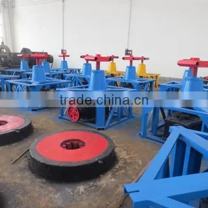 Hot Sale New Type Wet Pan Mill for Gold, Wet Pan Edge Runner Mill for Processing Gold Ore thumbnail-3