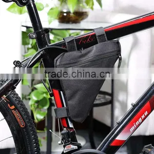 CYCLE ZONE Cycling Front Tube Frame Triangle Pannier Pouch Mountain Bike Handlebar Bag Small Pouch Small Items thumbnail-1