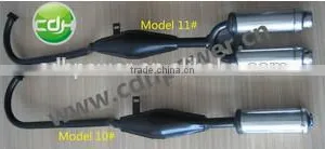 Bicycles With Petrol Engine Muffler/racing Muffler/bicycle Engine Kit Muffler thumbnail-1