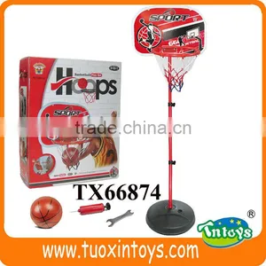 2IN1 King Sport Basketball Sets, Kids Mini Plastic Portable Basketball Hoop thumbnail-1
