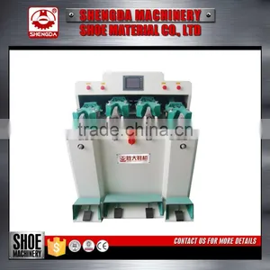 Computer Control Shoes Backpart Moulding Machine Four Cooler Heel Seat Setting Machine thumbnail-1