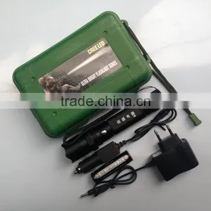 High Quality 3W Rechargeable LED Flashlight Tactical Flashlight Led Torches thumbnail-6