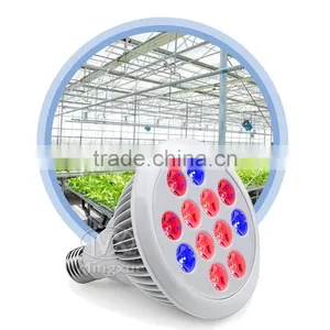 ShenZhen Factory Wholesale Hydroponics Grow System E27 PAR38 12W LED Plant Grow Par Light Bulb thumbnail-1