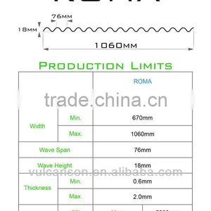 Translucent Polycarbonate Corrugated ROMA Sheet Ideal for Plants(Pearly RED ROMA) thumbnail-5