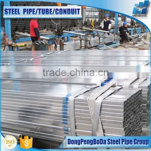 80*140*4.5 Square and Rectangular Galvanized Steel Tube thumbnail-1