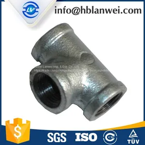 130 Tee Malleable Iron Pipe Fittings thumbnail-1