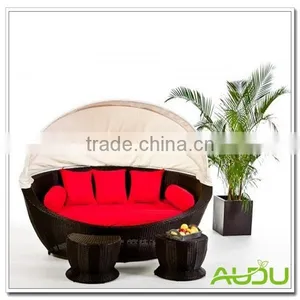 Audu Patio Daybed/Patio Outdoor Wicker Daybed thumbnail-2