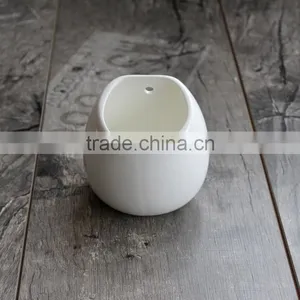 Desktop or Hanging Simple Decoration Succulent Pot Ceramic Planter thumbnail-4