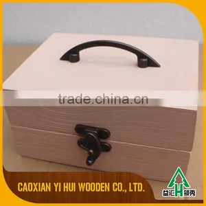 Custom Branded Logo Unfinished Small Wooden Boxes Wholesale With Sliding Lid thumbnail-6