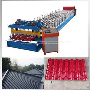 Glazed Bamboo Type Metal Tile Manufacturing Equipment thumbnail-1