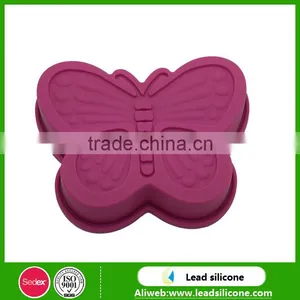 Wholesale Butterfly Shape Silicone Baking Pan,Silicone Cake Mold , Cake Mould thumbnail-1