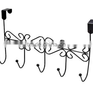 Store More Plastic Sprayed Black 5 Rack Hanger Door Hook thumbnail-2