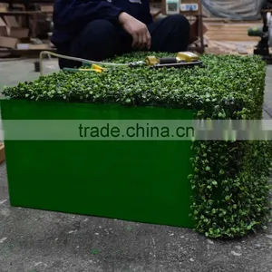 SJ0411017 Artificial Garden Boxwood Hedge/plastic Boxwood Hedge Fence thumbnail-3