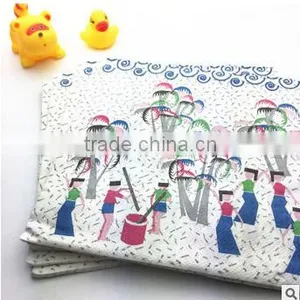 330*330 Various Designs Pulp Paper Napkin thumbnail-3