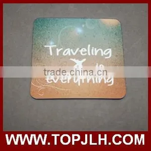 China Supplier Hot Sell Rectangle Custom Private Logo Printed Wood Coaster Holder Made in China thumbnail-5