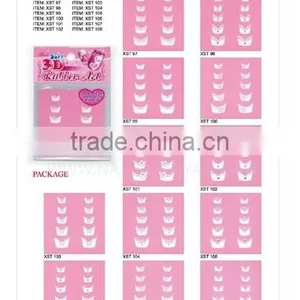 French 3D Nail Sticker thumbnail-1
