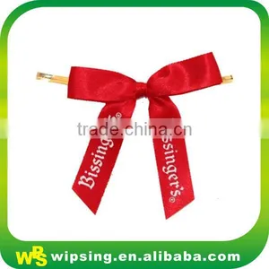 Custom Logo Printed Ribbon Bow thumbnail-1