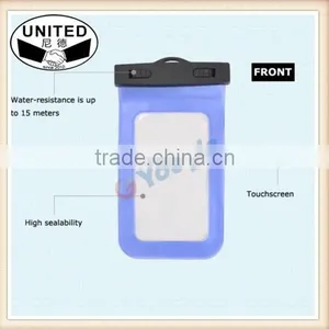 Swimming Waterproof Underwater Diving Dry Bag Pouch Case for Galaxy S5/ 6 / Edge thumbnail-1