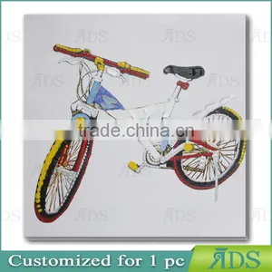 Pop Wall Decor Bike Painting thumbnail-3