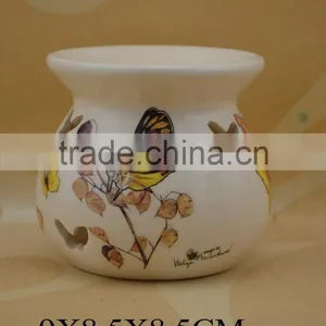 Hand Made Ceramic Fragrance Oil Burner With Tealight Candle thumbnail-2