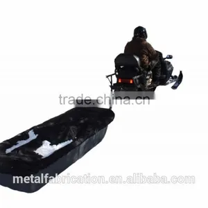 Snowmobile Pull Behind Sled Made of Plastic thumbnail-6
