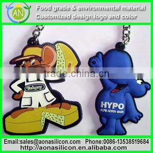 Rubber Silicone Keychain for Wedding Gift|3D Silicone Keychain by Customised thumbnail-1