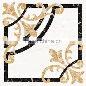 Luxury European Rococo Style Handmade Square Marble Medallion for Villa Floor Decoration BF12-04284c thumbnail-6